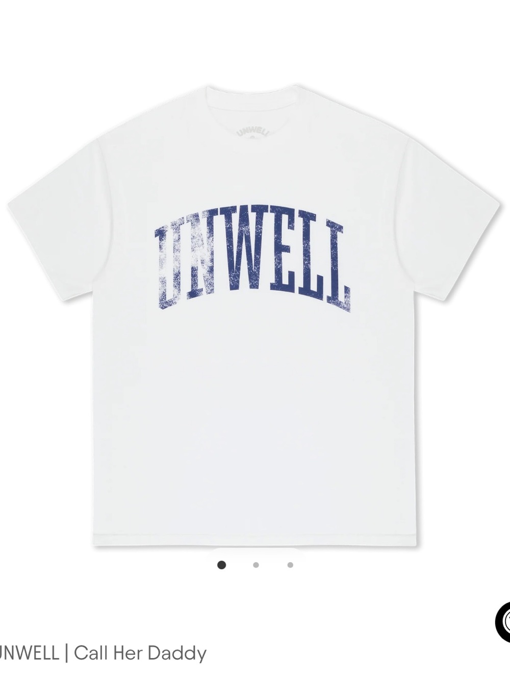 UNWELL Varsity Tee